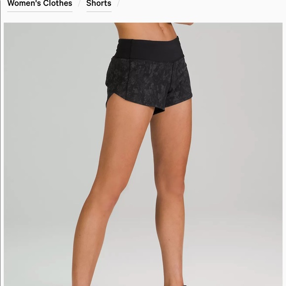 Speed up. Low rise short. - Picture 3 of 4